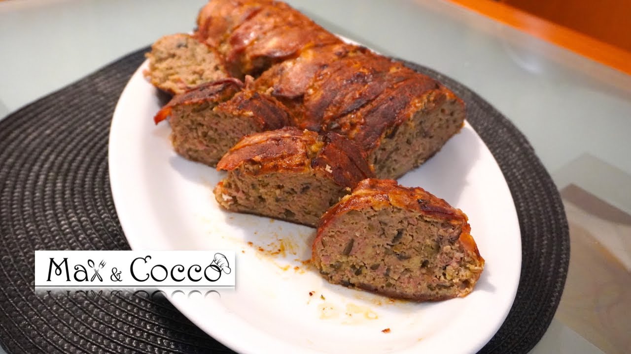 POLPETTONE di CARNE alle MELANZANE al FORNO - Secondo Piatto RICCO E SAPORITO