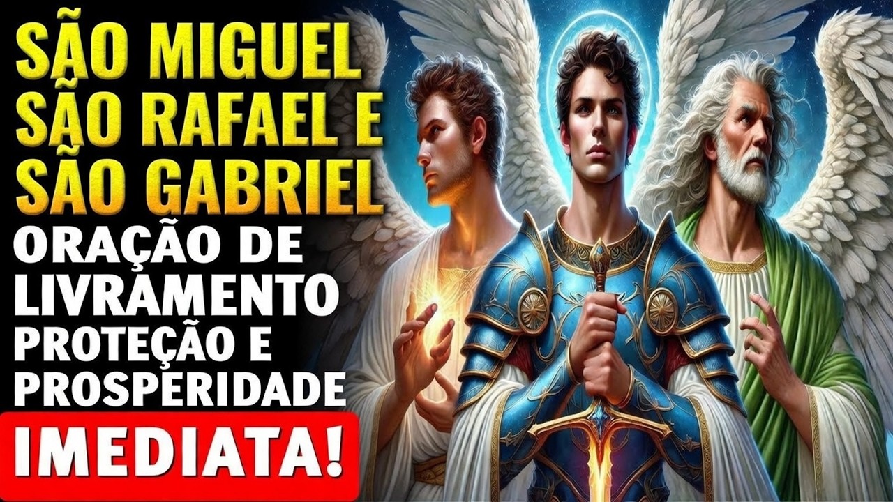 🌟 São Miguel, São Rafael e São Gabriel: Oração de Livramento, Proteção e Prosperidade Imediata! 🌟
