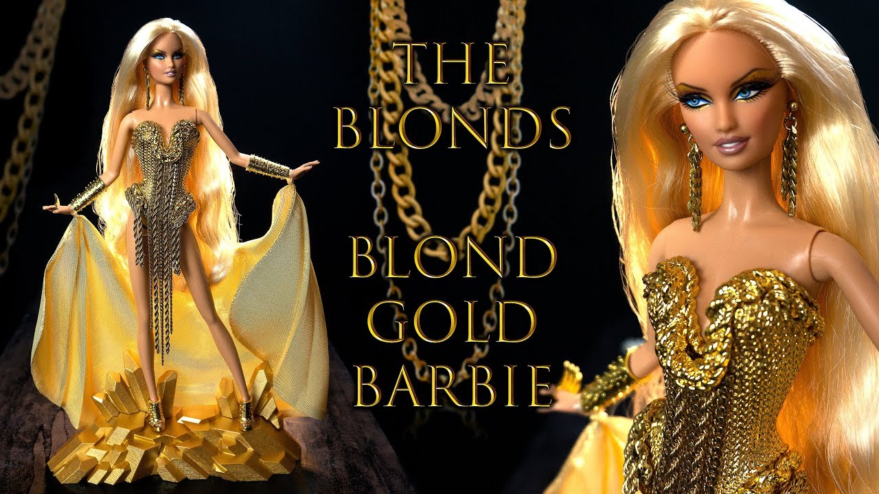 The Blonds BLOND GOLD Barbie ! The MOST BEAUTIFUL Barbie in the WORLD! | Toys Expression