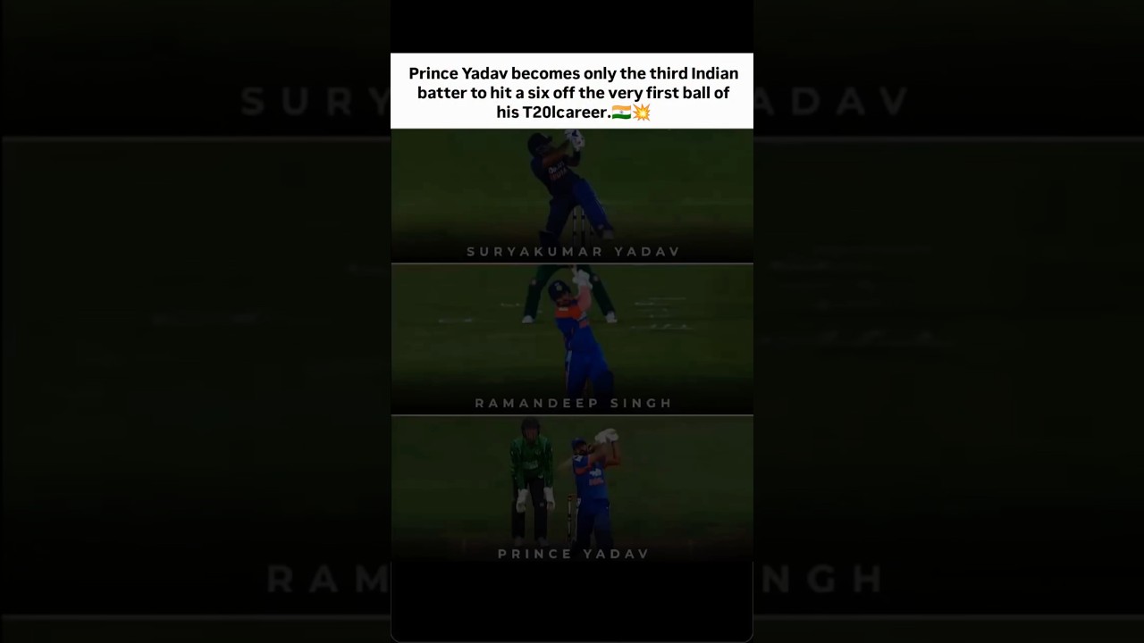 Prince Yadav Creates History🇮🇳💥  #indiancricket #teamindia #princeyadav #worldcup