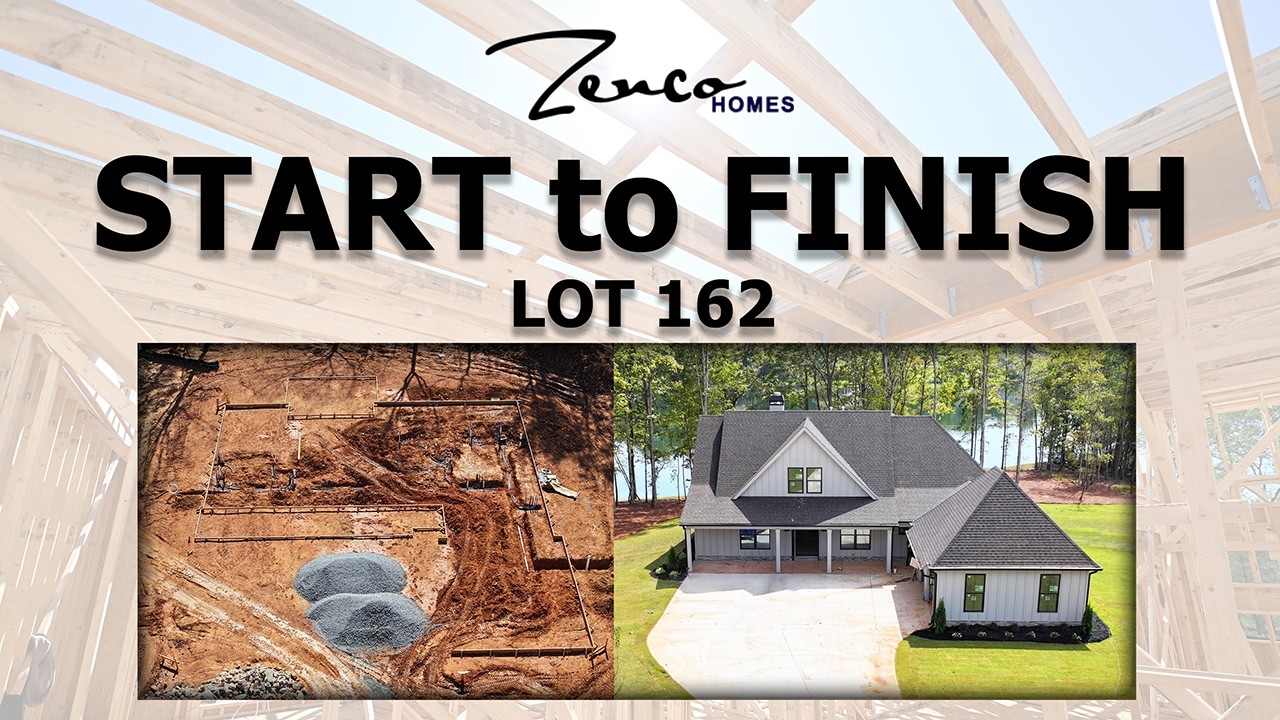 START TO FINISH RECAP | ZENCO HOMES - LOT 162 #construction #homedesign #newbuild