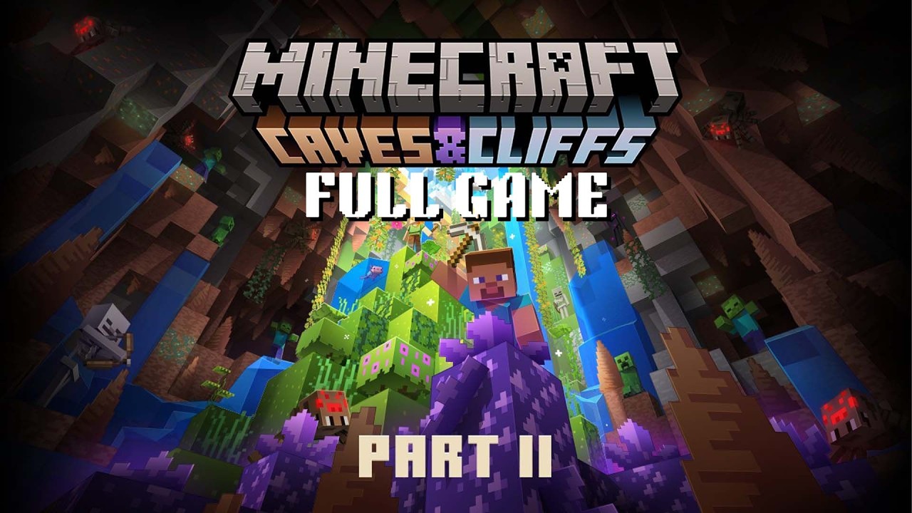 Minecraft 1.18 Full Game Walkthrough | The Caves & Cliffs Update Part 2 (No Commentary)