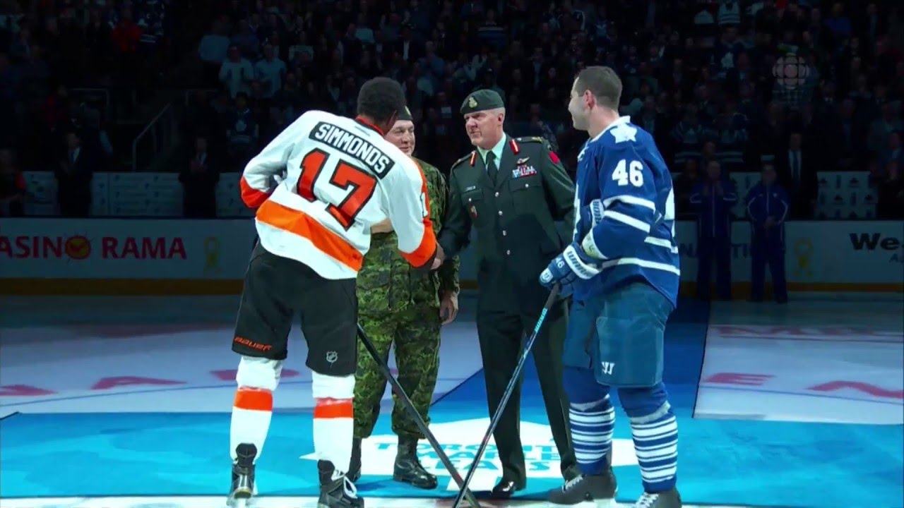 Canadian Armed Forces Appreciation Night Ceremony - February 20, 2016