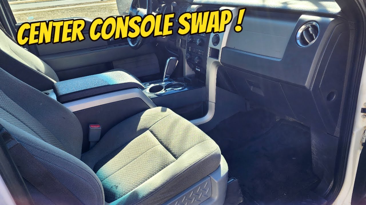 Center Console Swapping My UGLY 2013 F150!