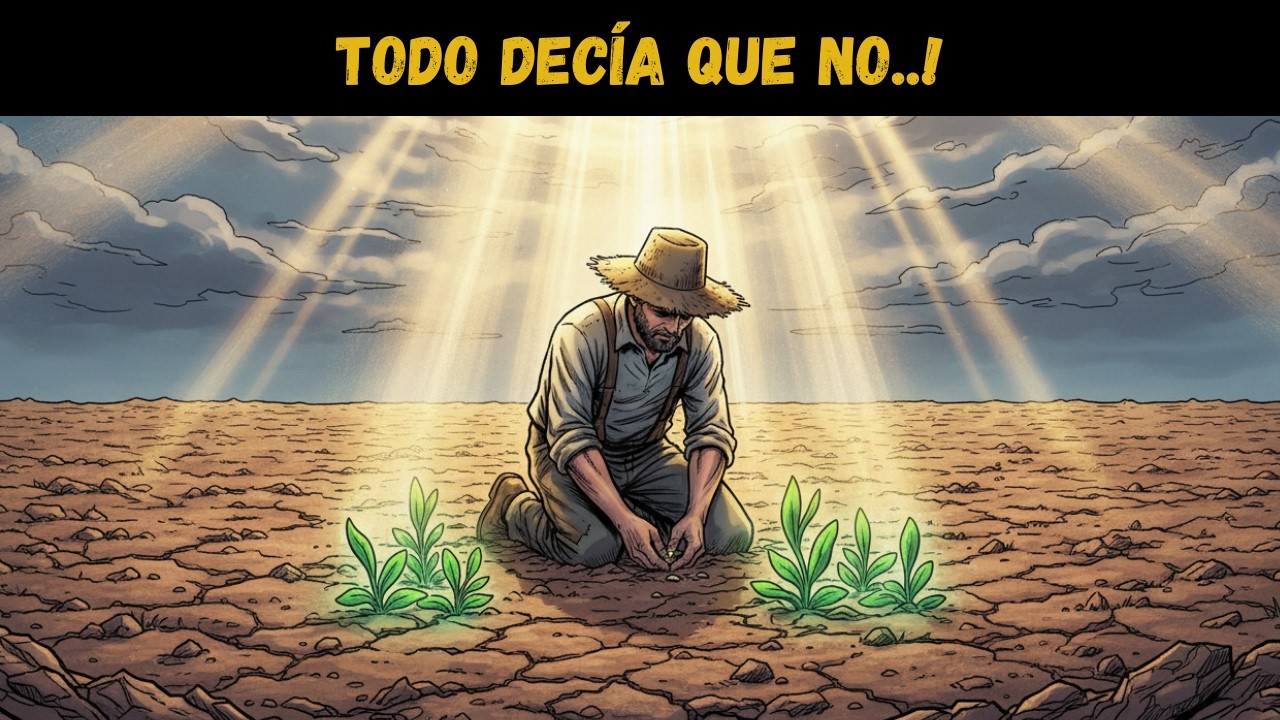 Cuando No Había Esperanza, Este Campesino Decidió Sembrar Con Fe...