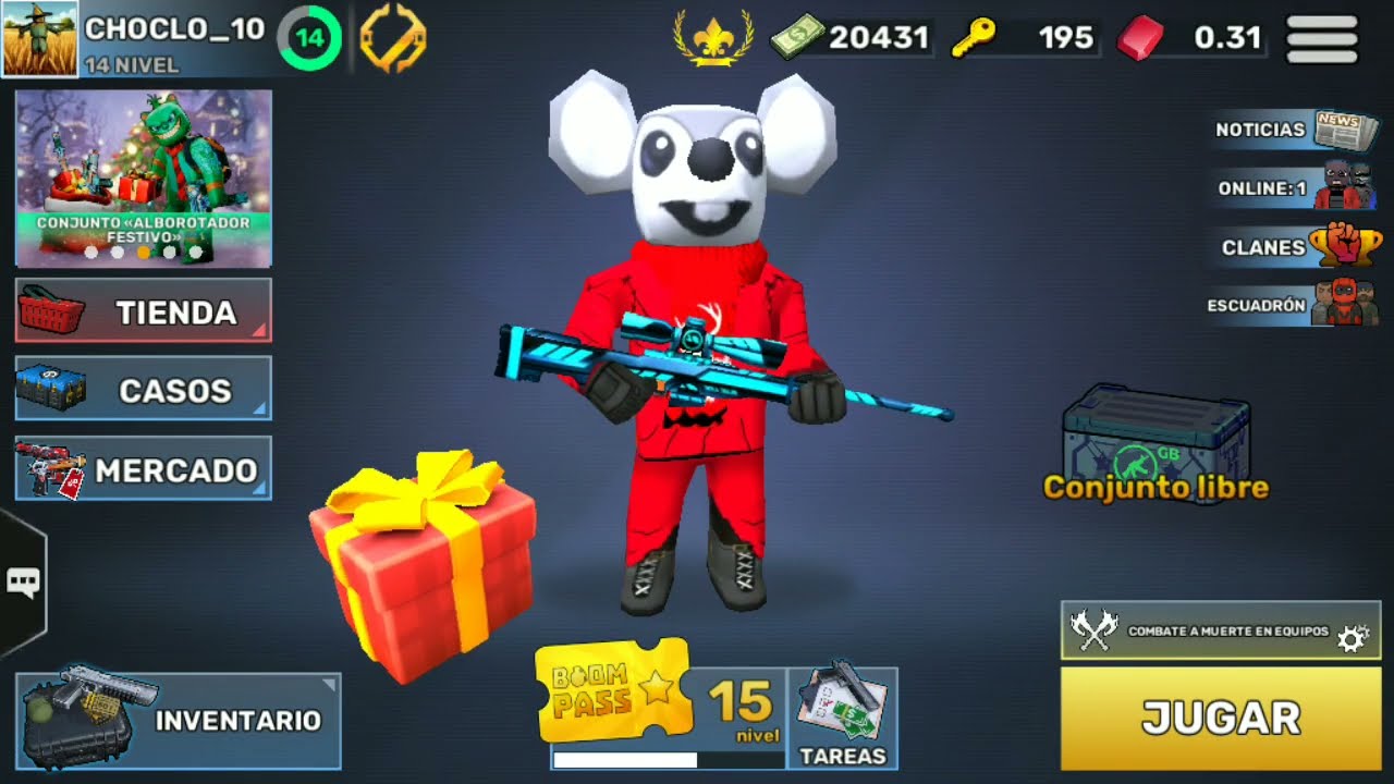 Kaboom por primera vez