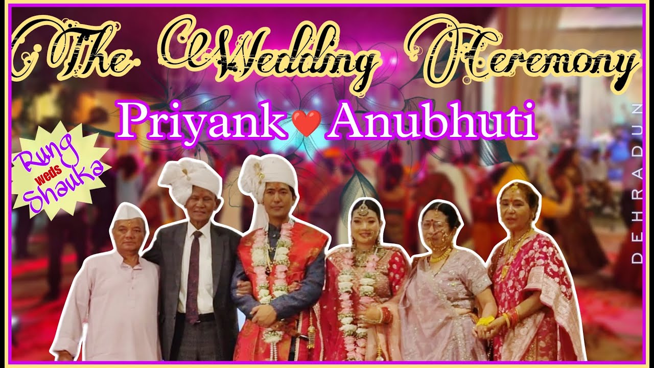 The Wedding Ceremony | Priyank weds Anubhuti | Rung Weds Shauka | Rung Shauka Traditional Wedding |