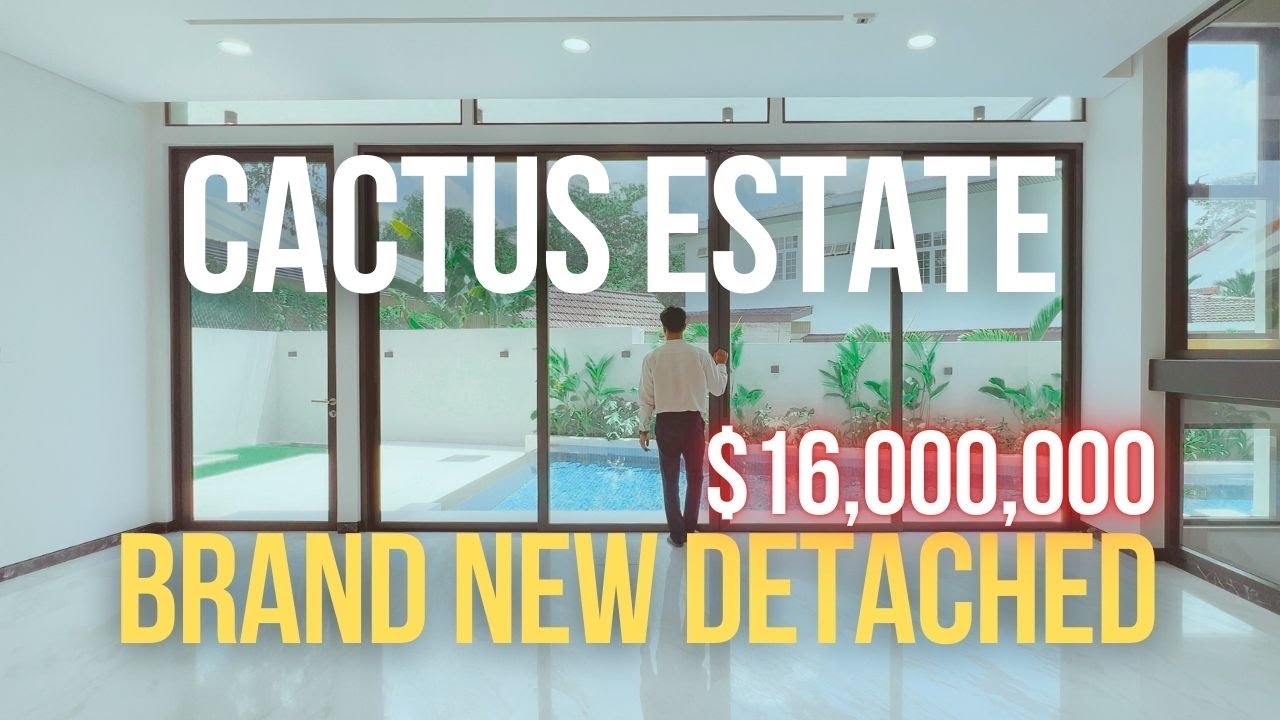 6 Bedrooms | Brand New Detached | Cactus Estate Singapore