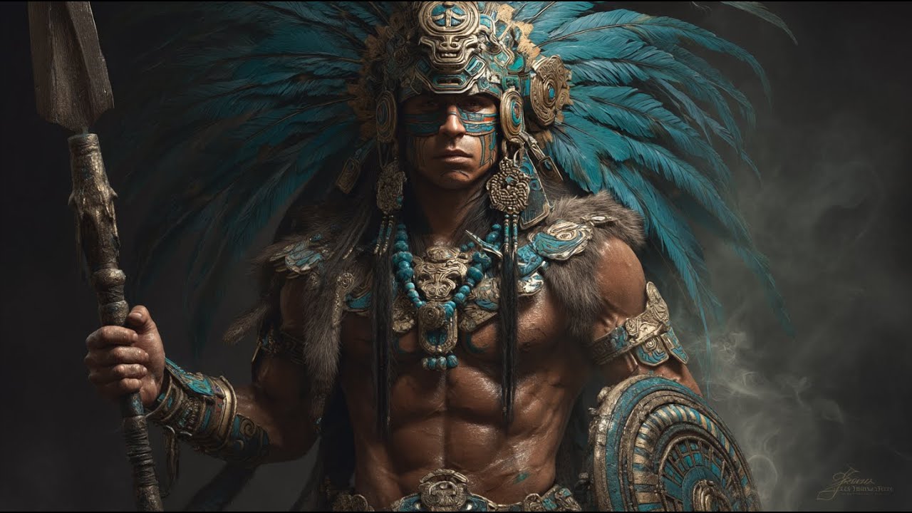Atlantean Warriors | Ancient Toltec Flutes, Drums & Chants