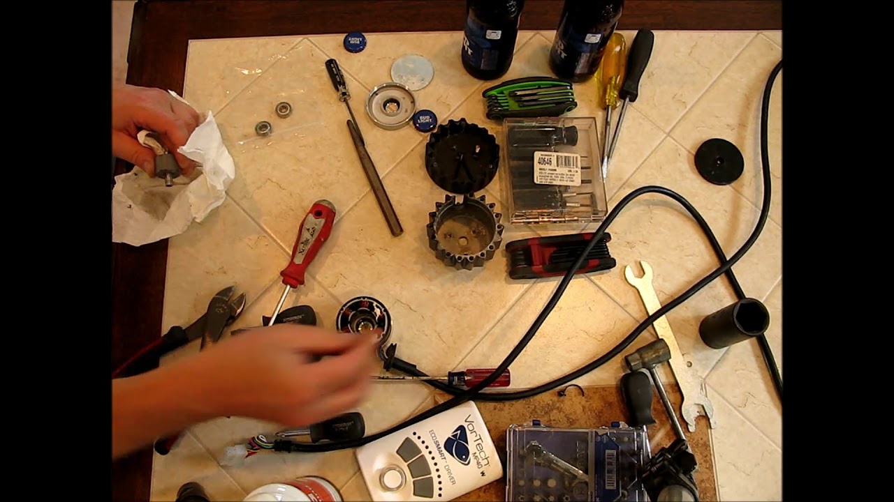 Ecotech MP40 Bearing Replacement Using Common Tools