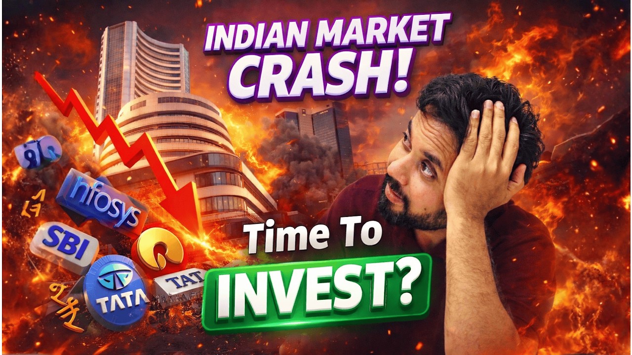 Stock Market Crash India 2026 | Opportunity or Danger for Investors?