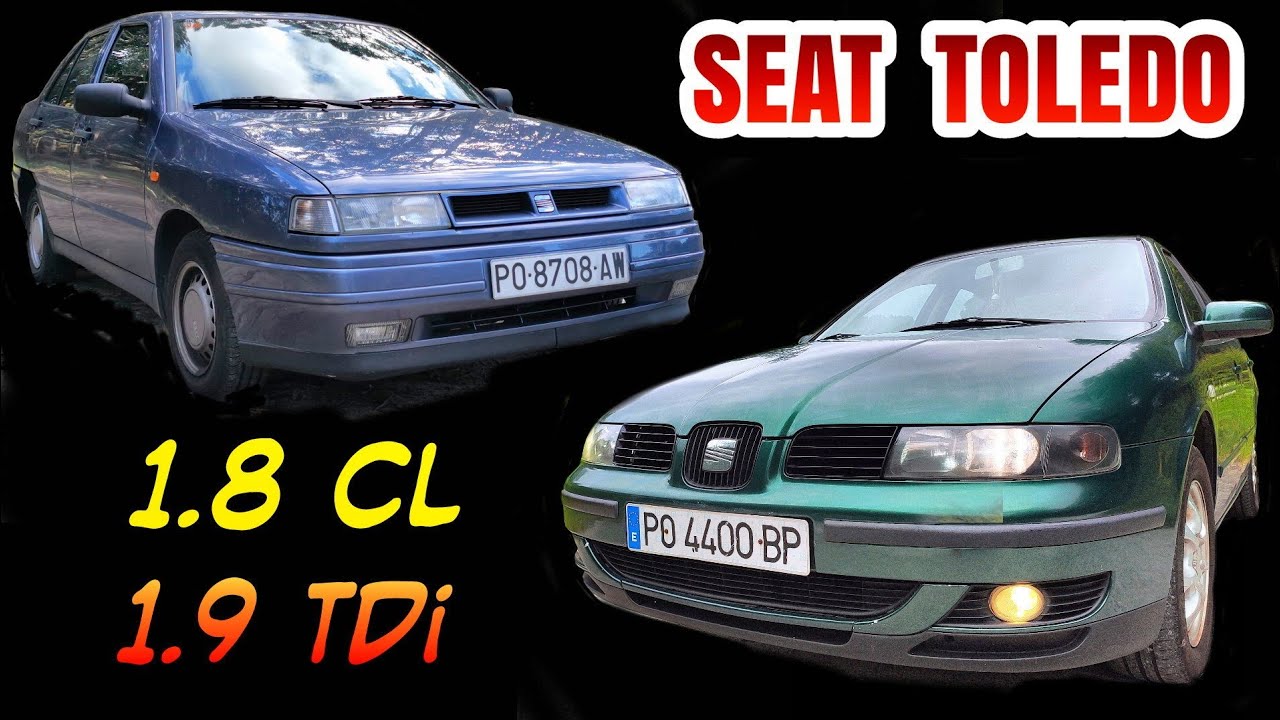 Seat Toledo 1.9 TDI (1999) vs Toledo 1.8 CL (1995)