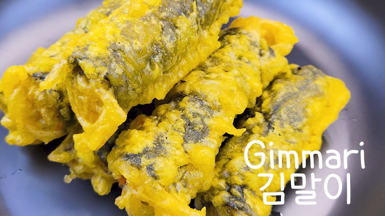 Как сделать Gimmari (корейская хрустящая жареный мороженое лапша)