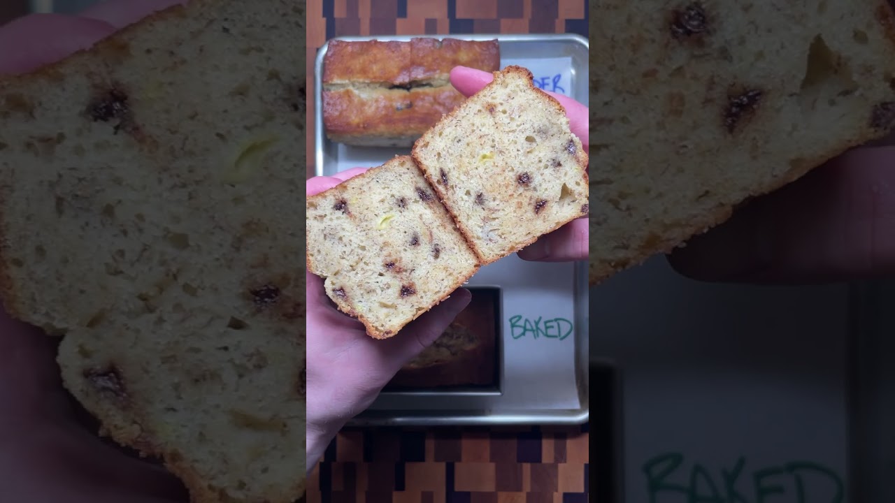 Как определить, что банановый хлеб готов