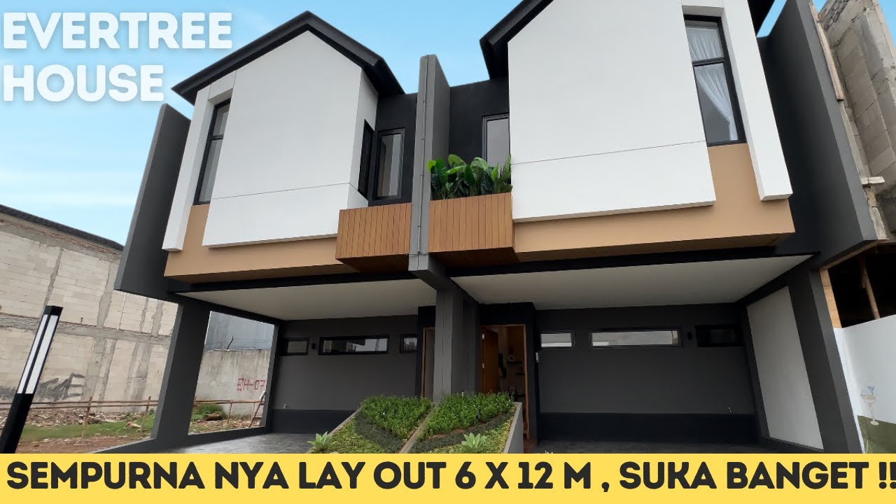 Karya terbaru DEVELOPER TERLARIS di tangsel || evertree house #rumah #rumahminimalis #rumahmurah
