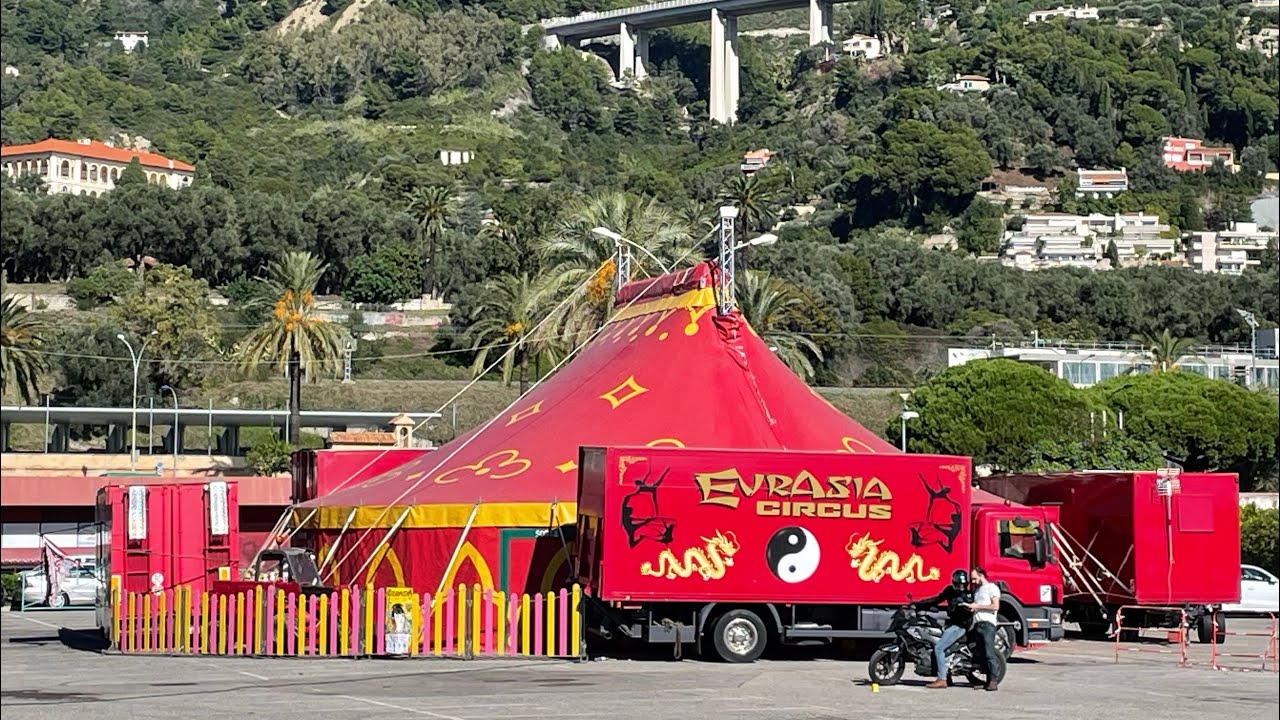 Le Cirque Eurasia: le charme d’un petit cirque familial (Menton Garavan 2024)