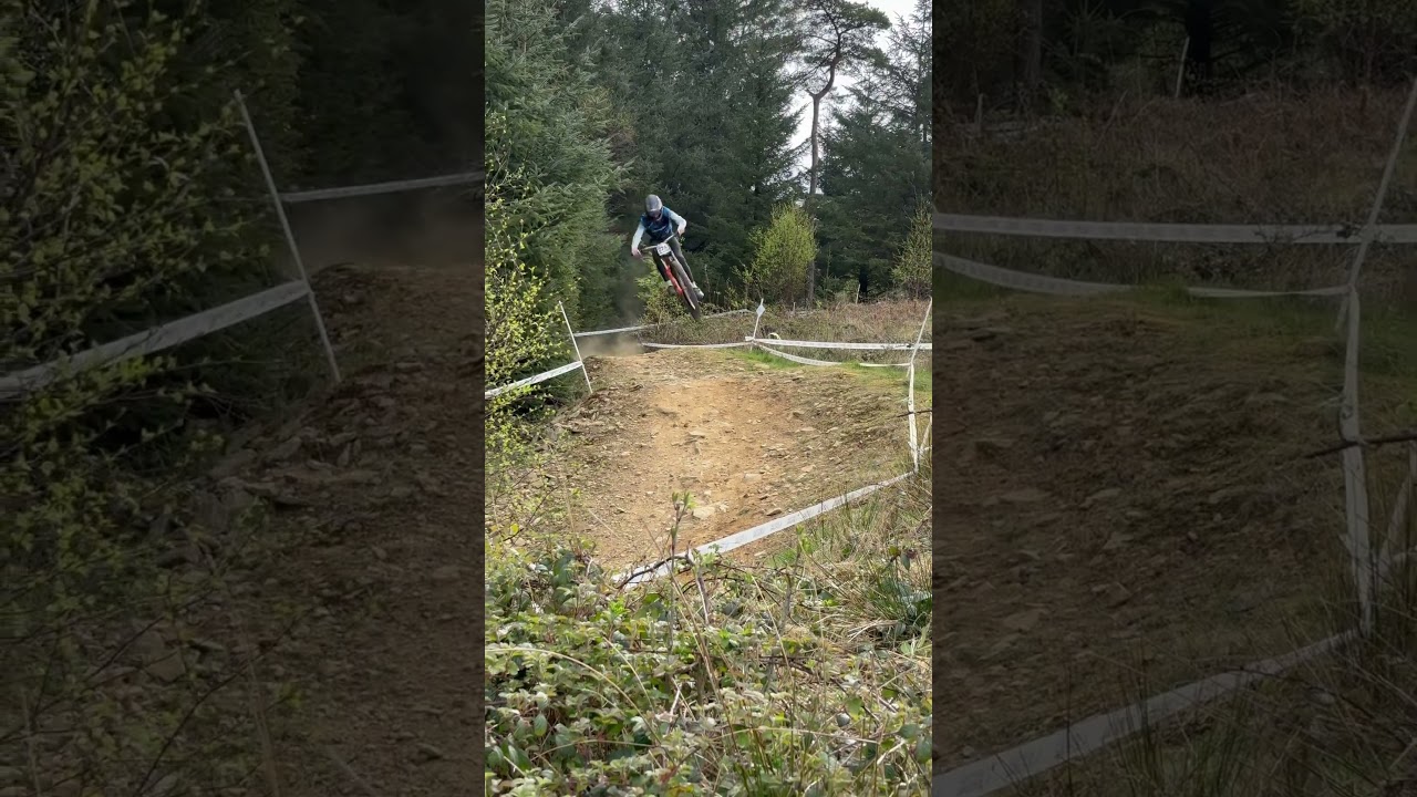 Great to have British Downhill Racing back in Cwmcarn ! 