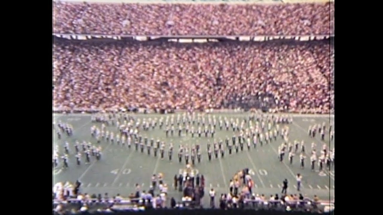 MSU Spartan Marching Band - October 20, 1979 | MSU vs. Purdue