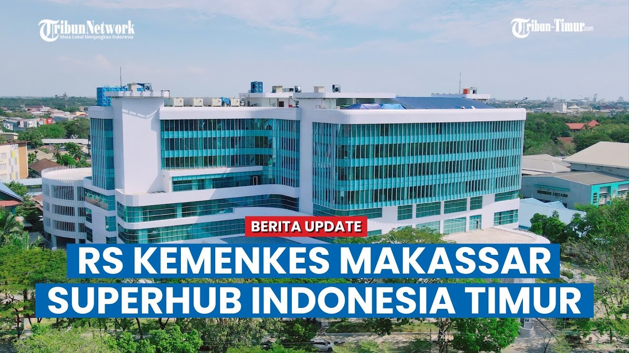 Diresmikan Jokowi, RS Kemenkes Makassar Terindah di Indonesia