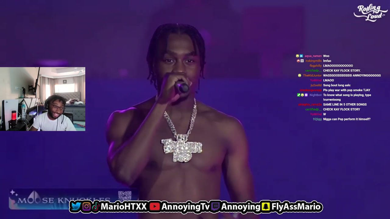 AnnoyingTV Reacts to Lil Tjay Rolling Loud New York 2021 (FULL SET)