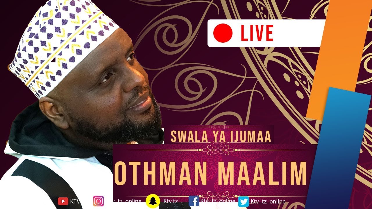 LIVE: SWALA YA IJUMAA - MASJID NOOR MUHAMMAD VISIWANI ZANZIBAR
