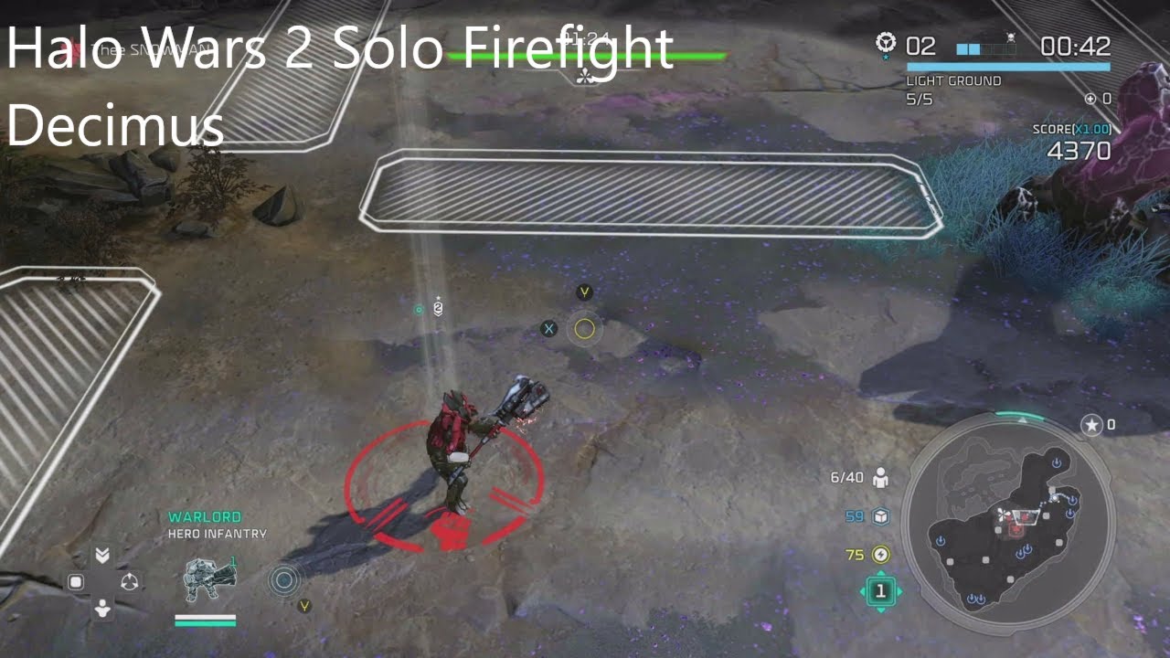 Halo Wars 2 Firefight Solo Wave 100 Decimus