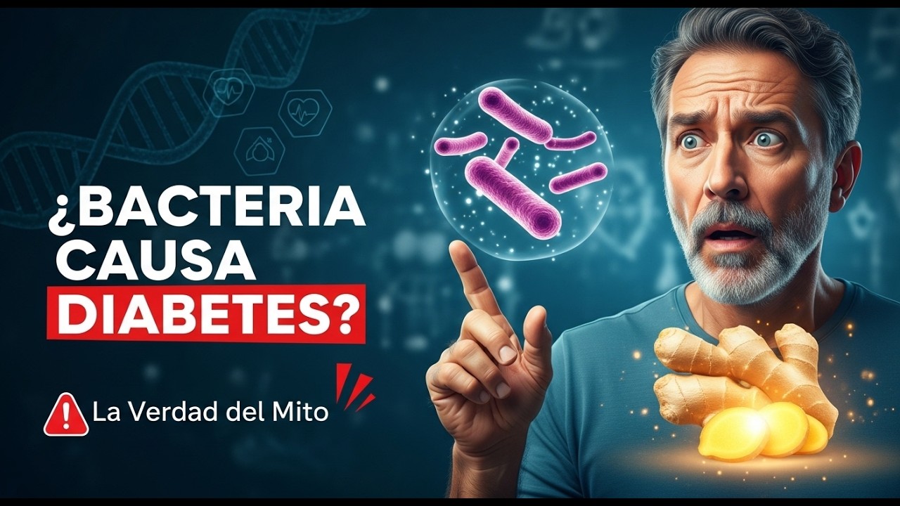 ¿BACTERIA CAUSA DIABETES? La VERDAD detrás del mito (con un Nutriólogo)