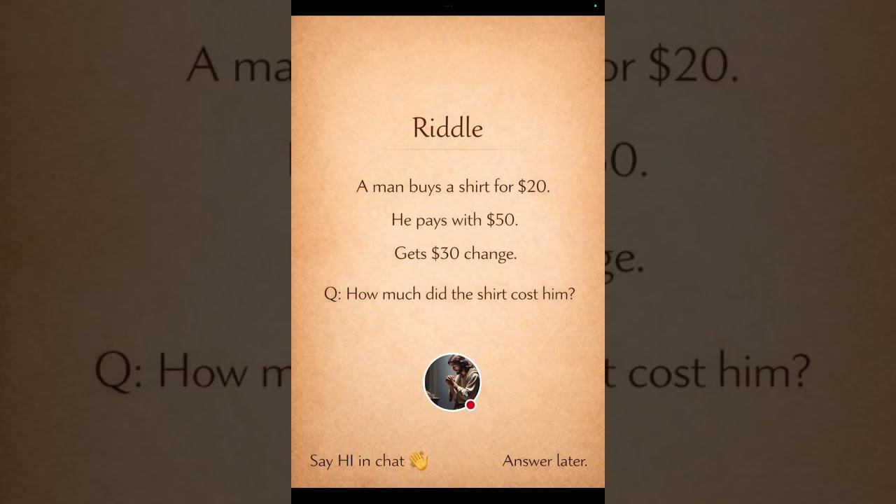 99% Overthink This Simple Math Riddle 😭