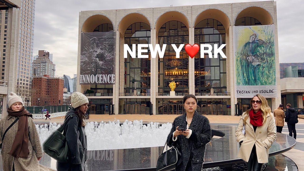 [4K]🇺🇸NYC Walk🗽Gusty Winds & Chilly Friday in New York City ⛅️💨 Beautiful Upper West Side | Mar 2026