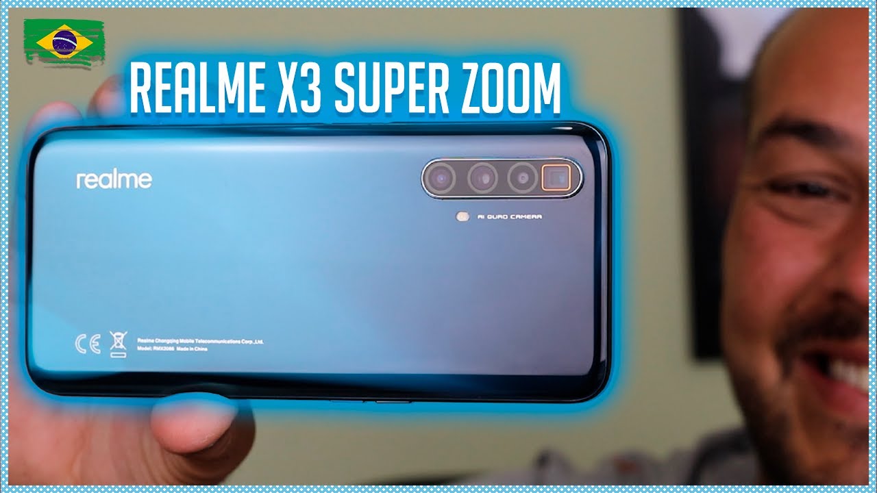 REALME X3 SUPER ZOOM - UM ESPETÁCULO!!! Unboxing e Review Inicial Português BR