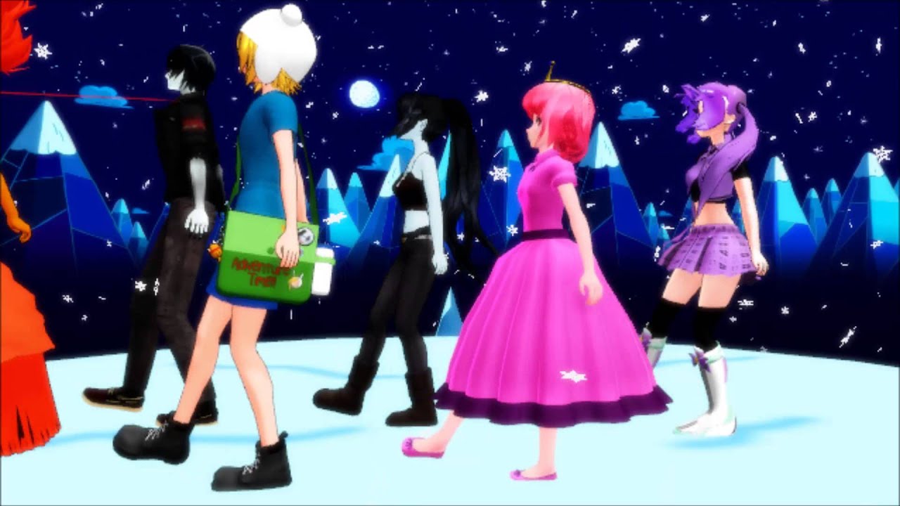 [MMD] Adventure Time Anthem