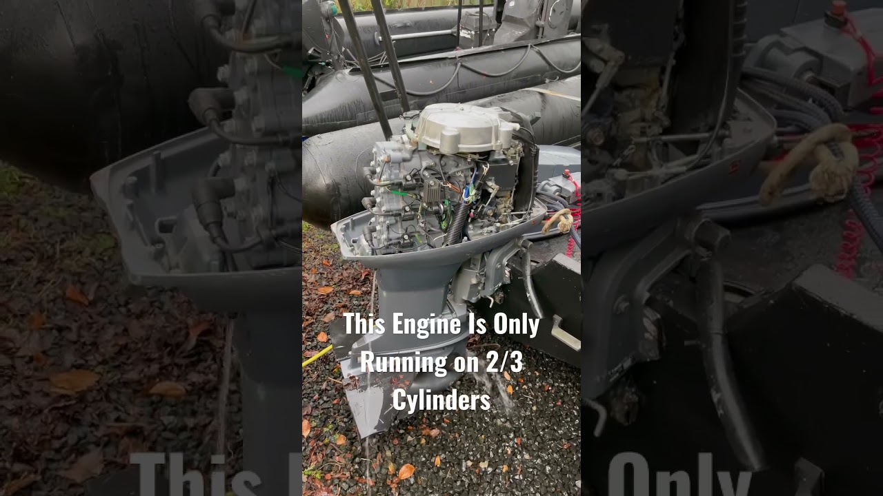 Diagnosing A Yamaha Engine #outboard #2stroke #yamaha #boating #boat #misfire #diagnosis #carb
