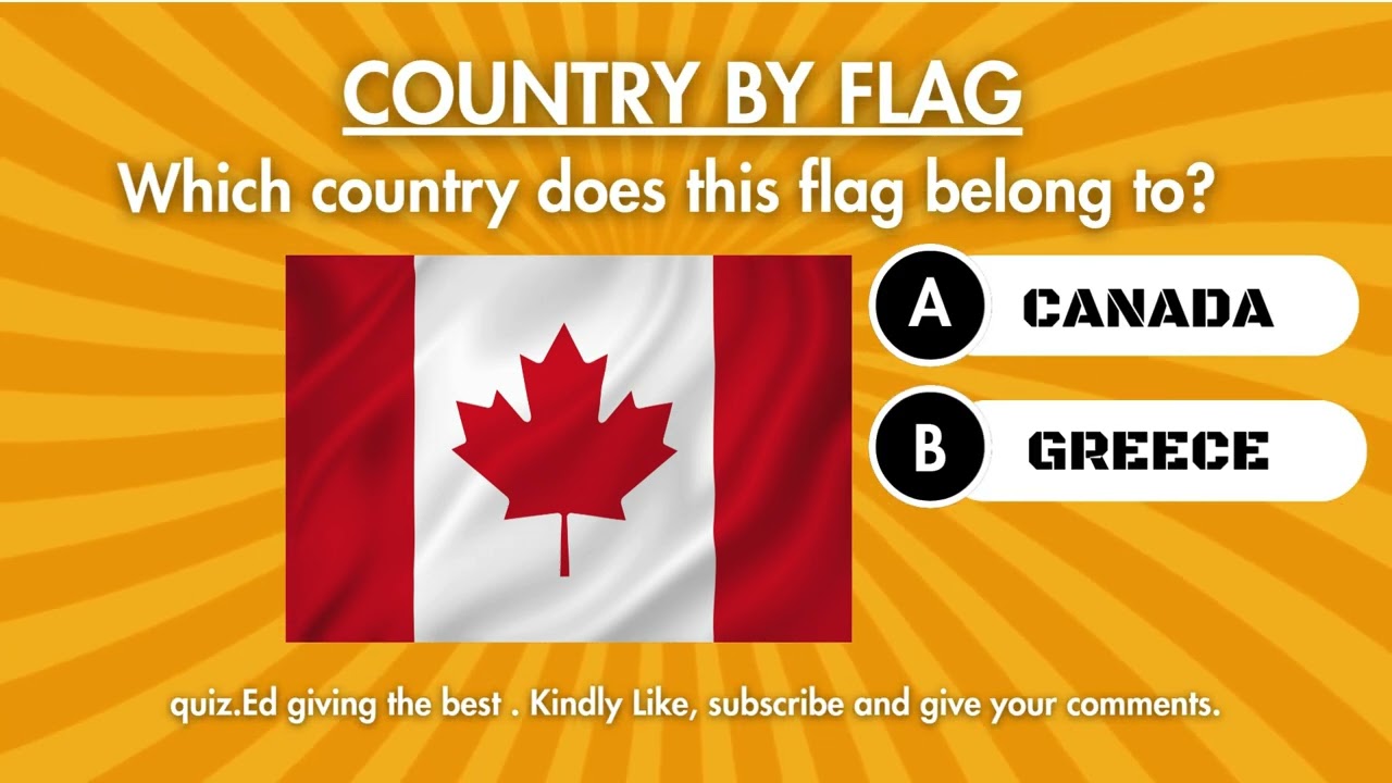 30 Countries. Guess their name from their flag in 15 seconds each