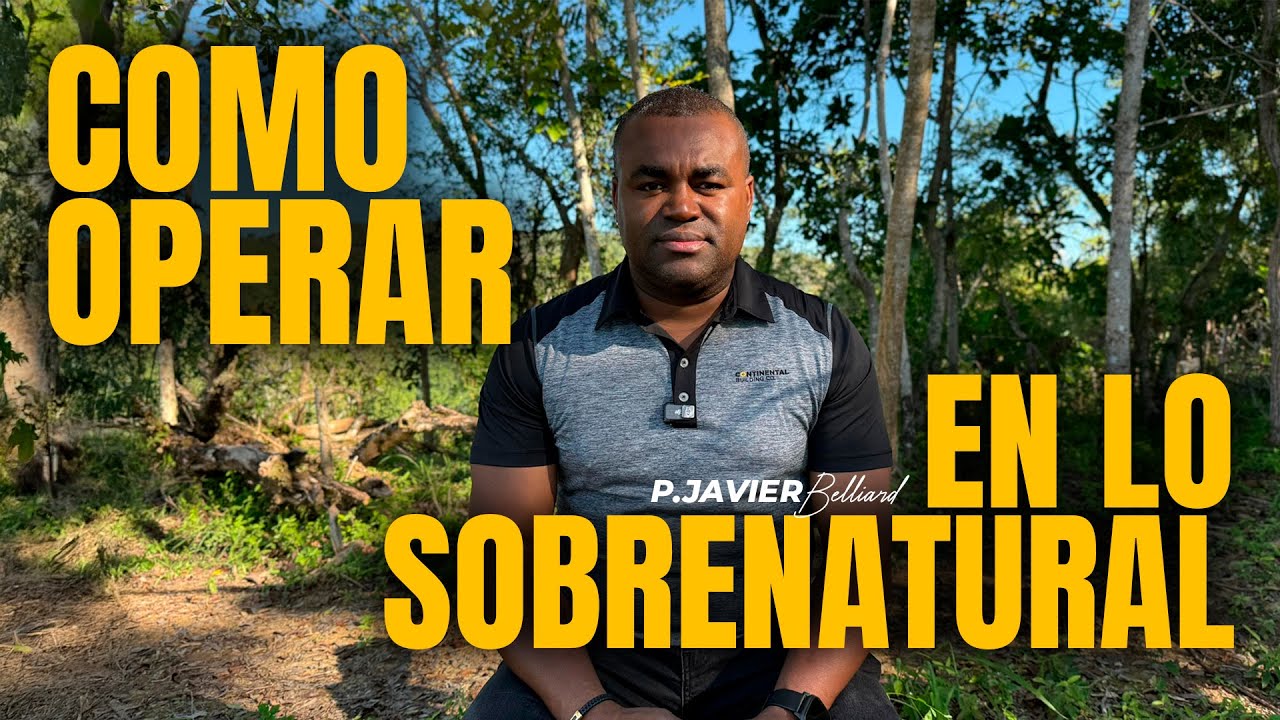 #jb #profeta #oracion COMO OPERAR EN LO SOBRENATURAL / PROFETA JAVIER BELLIARD