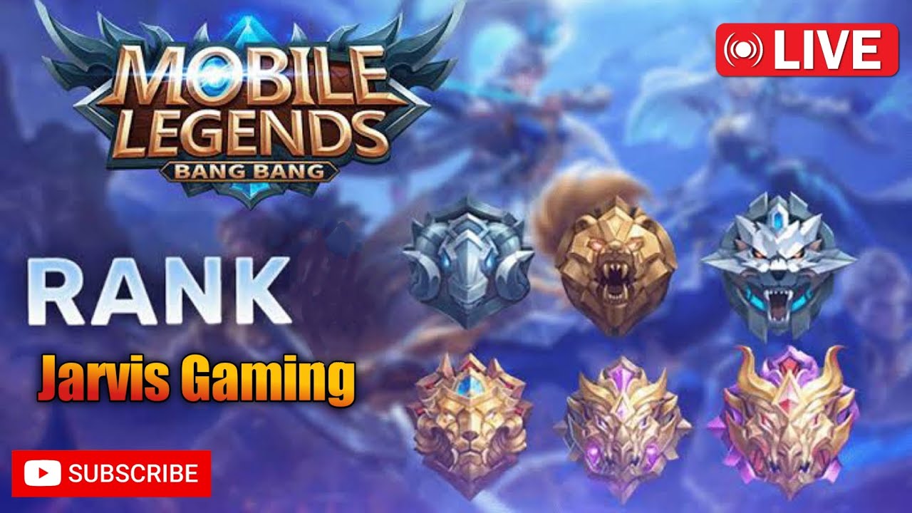 Rank Solo Push ! MLBB ! Jarvis Gaming Live stream