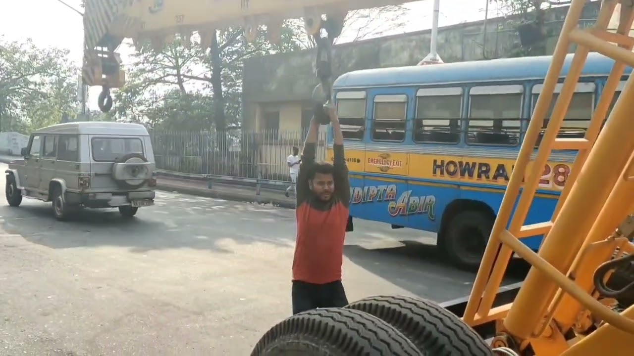 बाबा का बुल्डोजर (Baba ka bulldozer) prank on bulldozer driver 😂😂😂😂