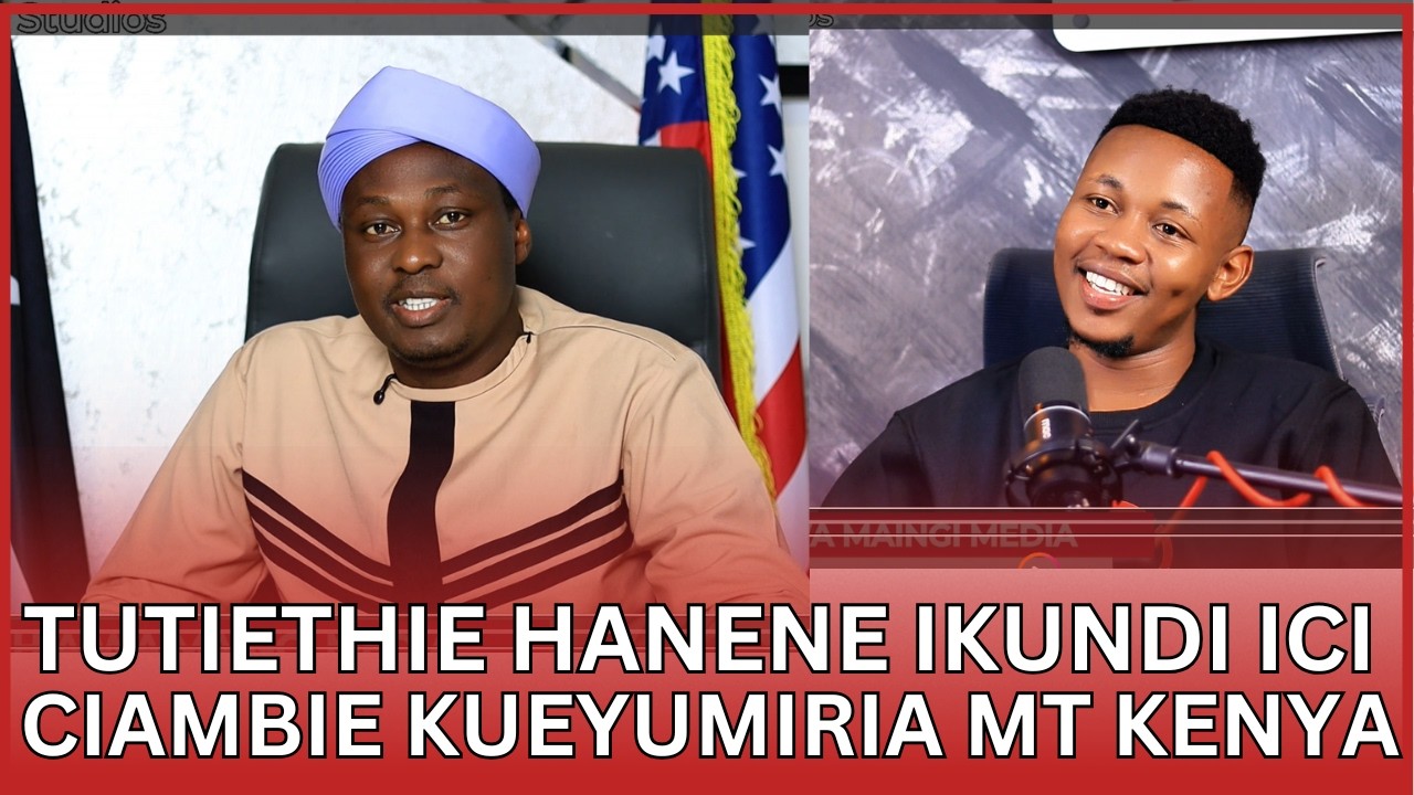 Prophet Maina wa OTC-Kilima nogiguthie na mbere na gwatukana, kwina gikundi gikwenyumiria Mt Kenya.