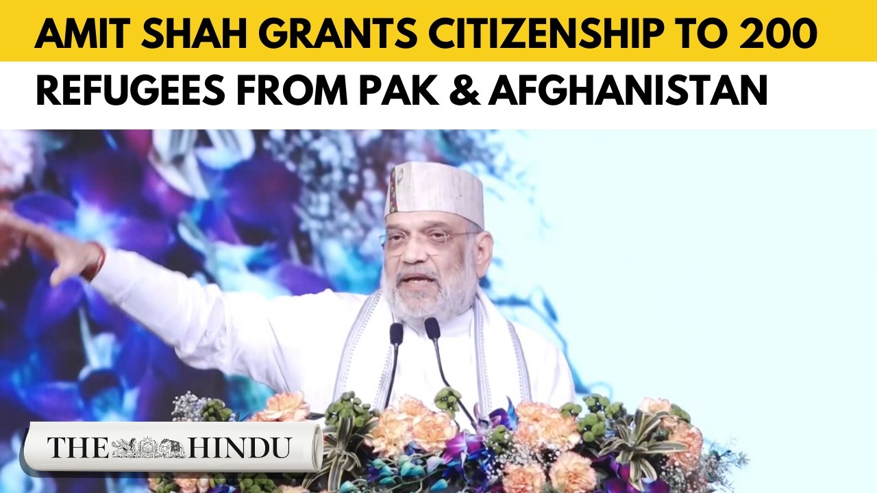 CAA back in focus as Amit Shah announces citizenship for refugees from Afghanistan & Pakistan