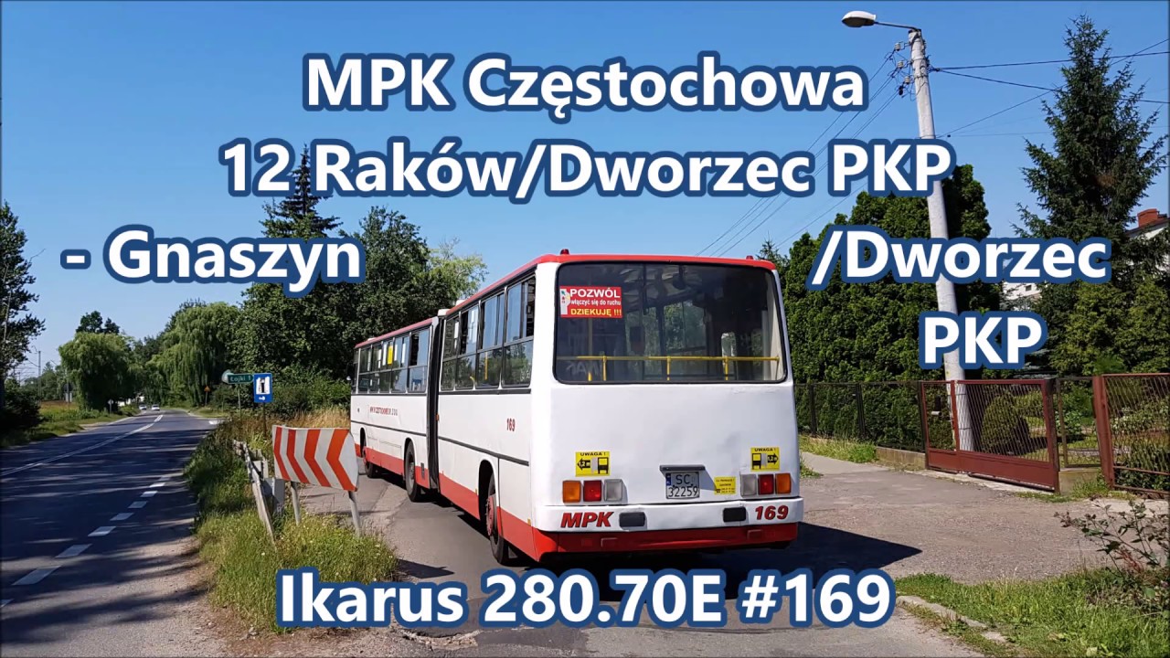 MPK Częstochowa - linia 12, Ikarus 280.70E #169
