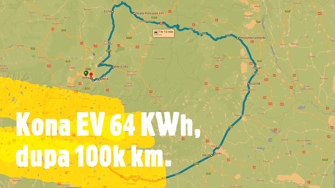 #realEVTraffic : Șoc! Cu cât s-a degradat bateria Konei în 100k km? Groază! (Clicbeit)