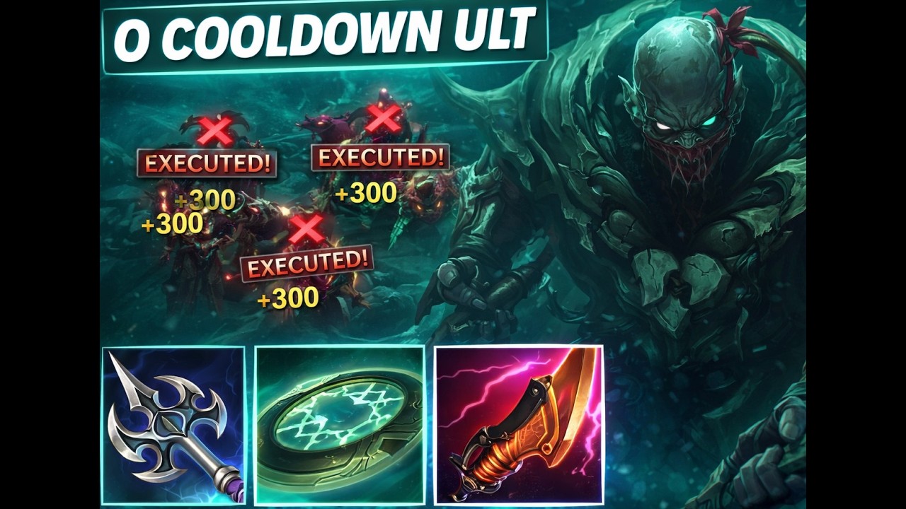 Pyke but my ult has 0 CD and do multi executes