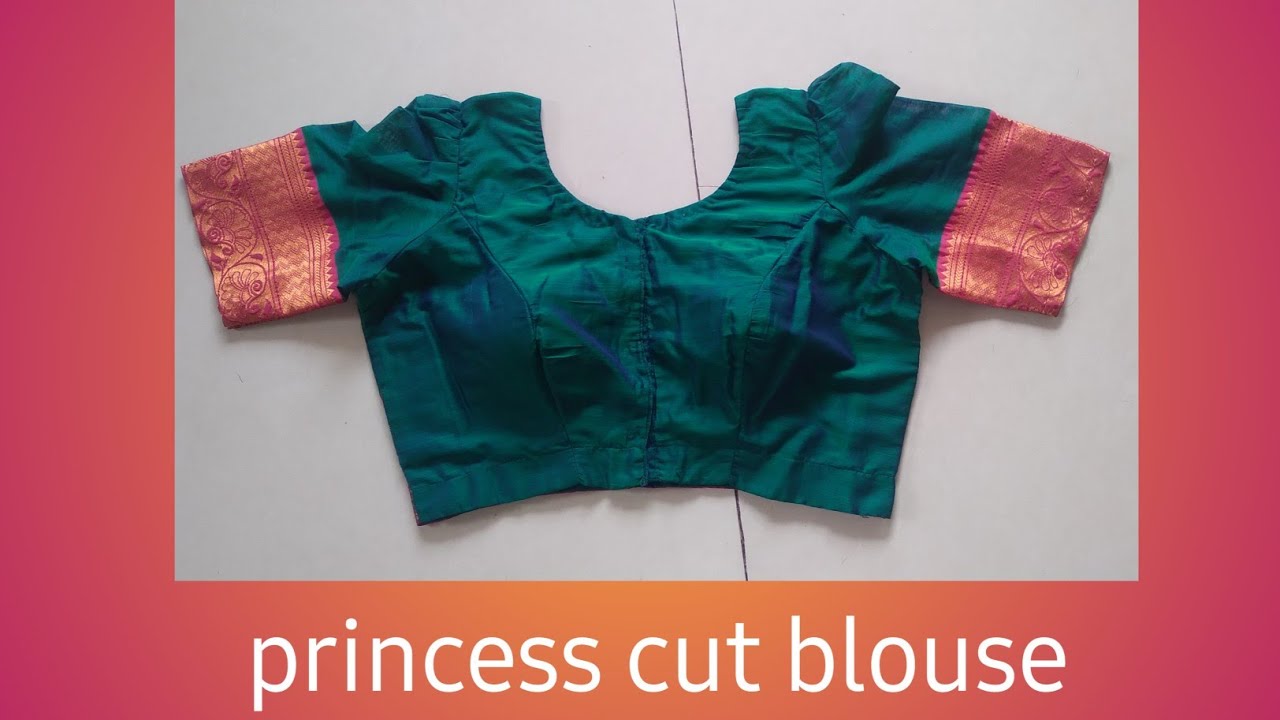 princesscut blouse main tucks / how to take princess cut blouse tucks  # blouse #main tucks