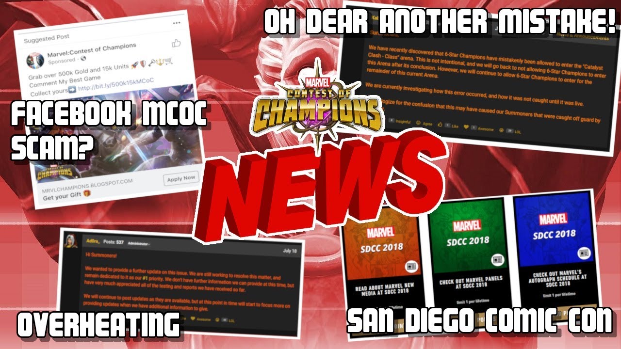 6 Star Arena Mistake, 15k Units Scam, San Diego Comic Con + More [MCN]