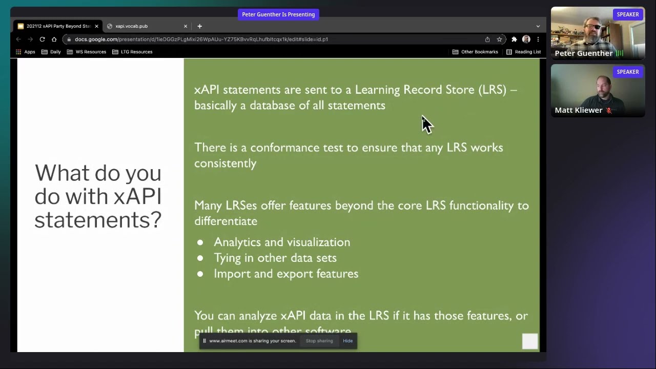 xAPI: Beyond Statements
