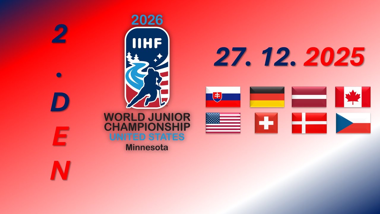 IIHF 2026 Junioři 2.DEN