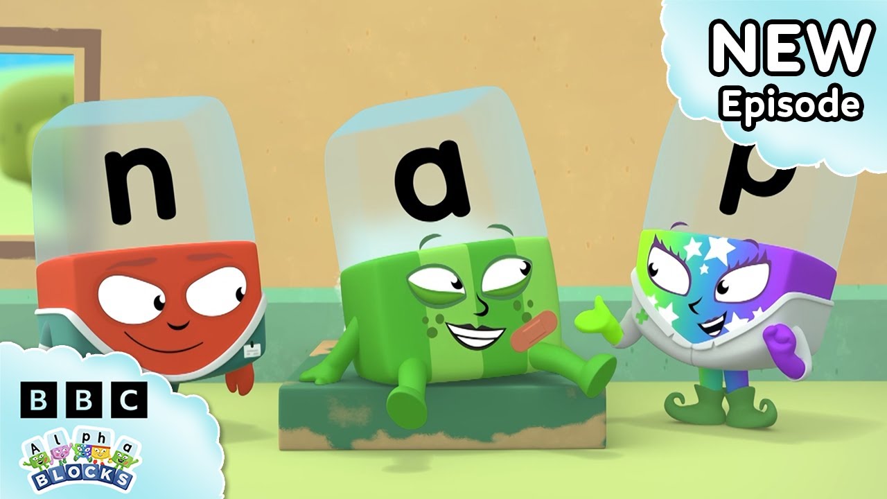 An Apple A Day 🍏 | S5 E6 - FULL EPISODE | Learn to Read | @officialalphablocks​