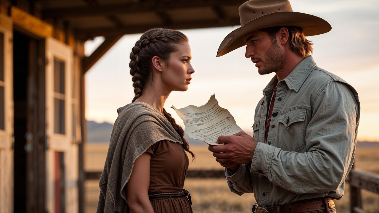 She Signed a Marriage Contract to Cover a Loan, a Cowboy Tore It Up and Offered a Real Vow