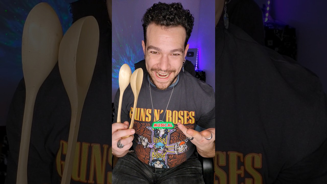 &iquest;Conoc&iacute;as este instrumento? 😉🎶 #instumento #musica #cucharas #musico #percusion #comedia #humor