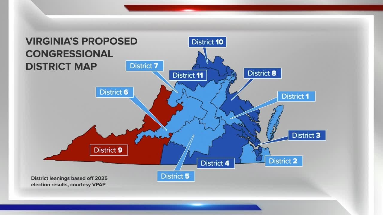 Virginia voters begin 45-day window to decide on congressional redistricting