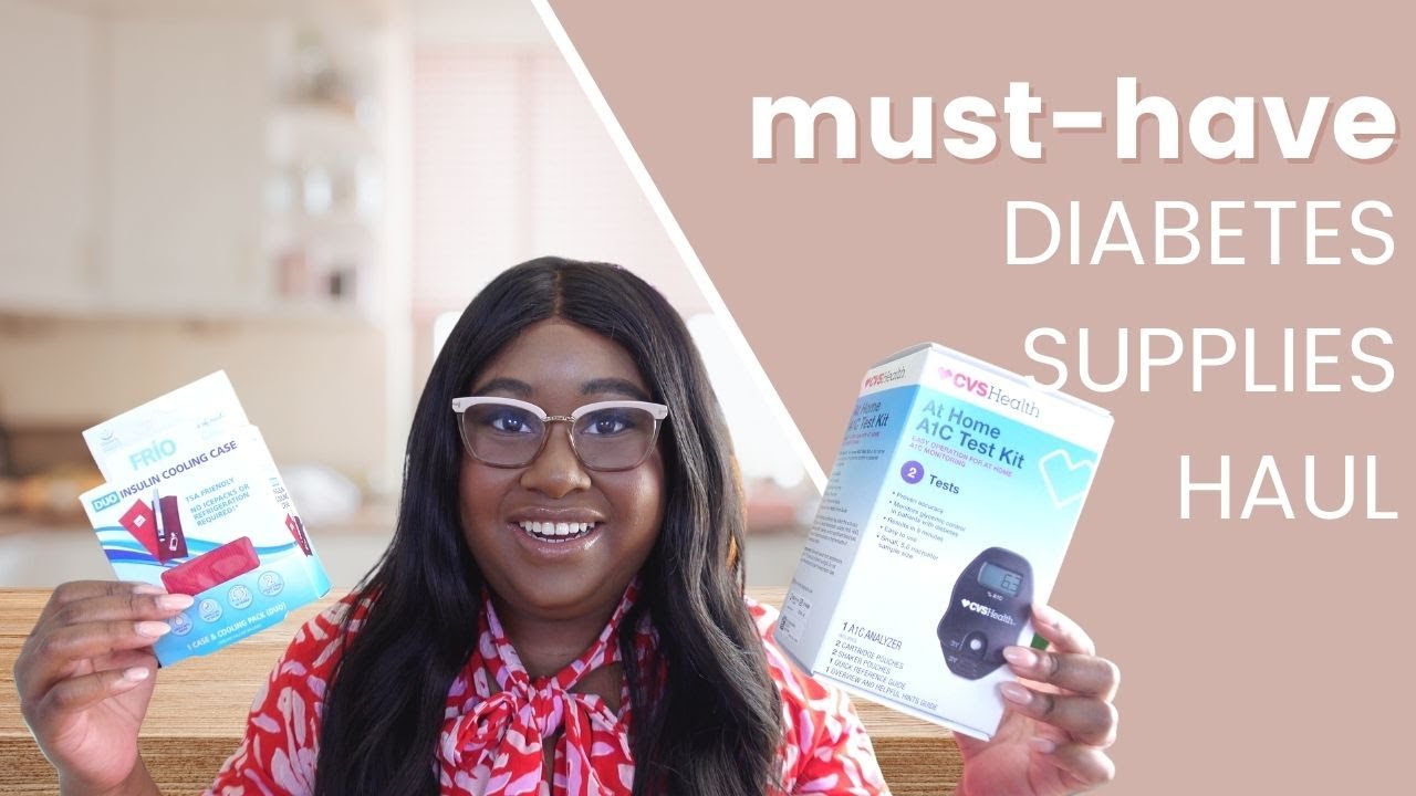 My must-have diabetes supplies | CVS Haul | The Hangry Woman | The Hangry Woman